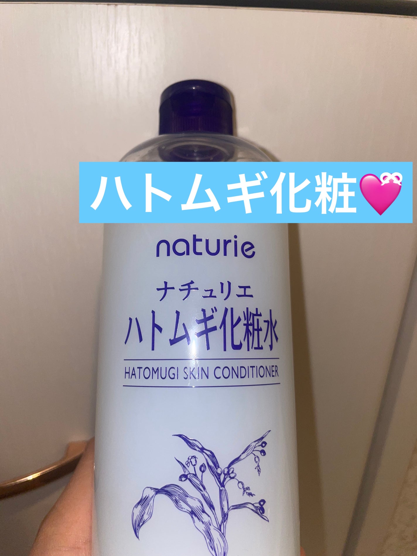 ハトムギ化粧水(ナチュリエ スキンコンディショナー R )/ナチュリエ/化粧水を使ったクチコミ(1枚目)