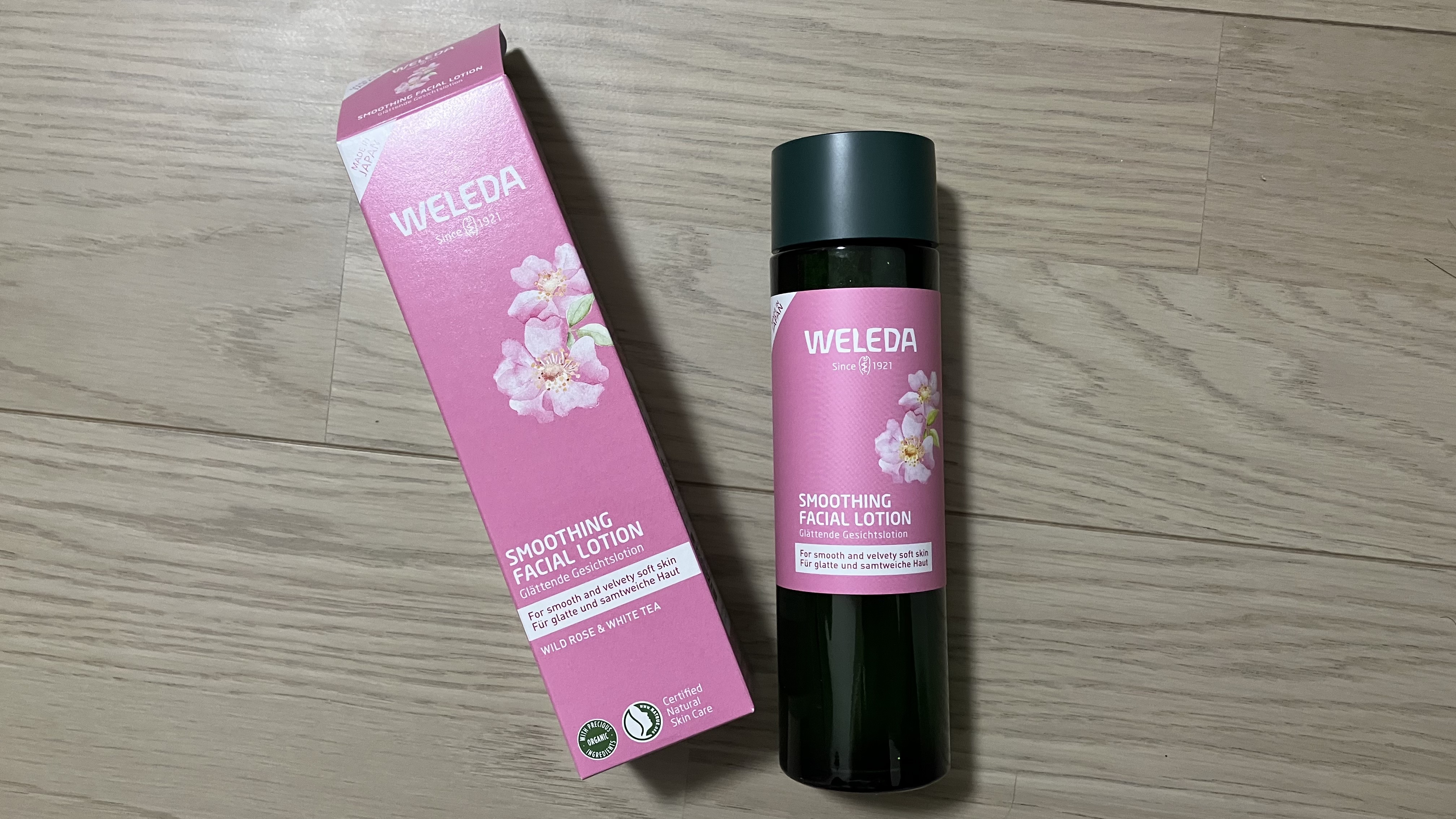 ワイルドローズ スムージングローション/WELEDA/化粧水を使ったクチコミ（1枚目）