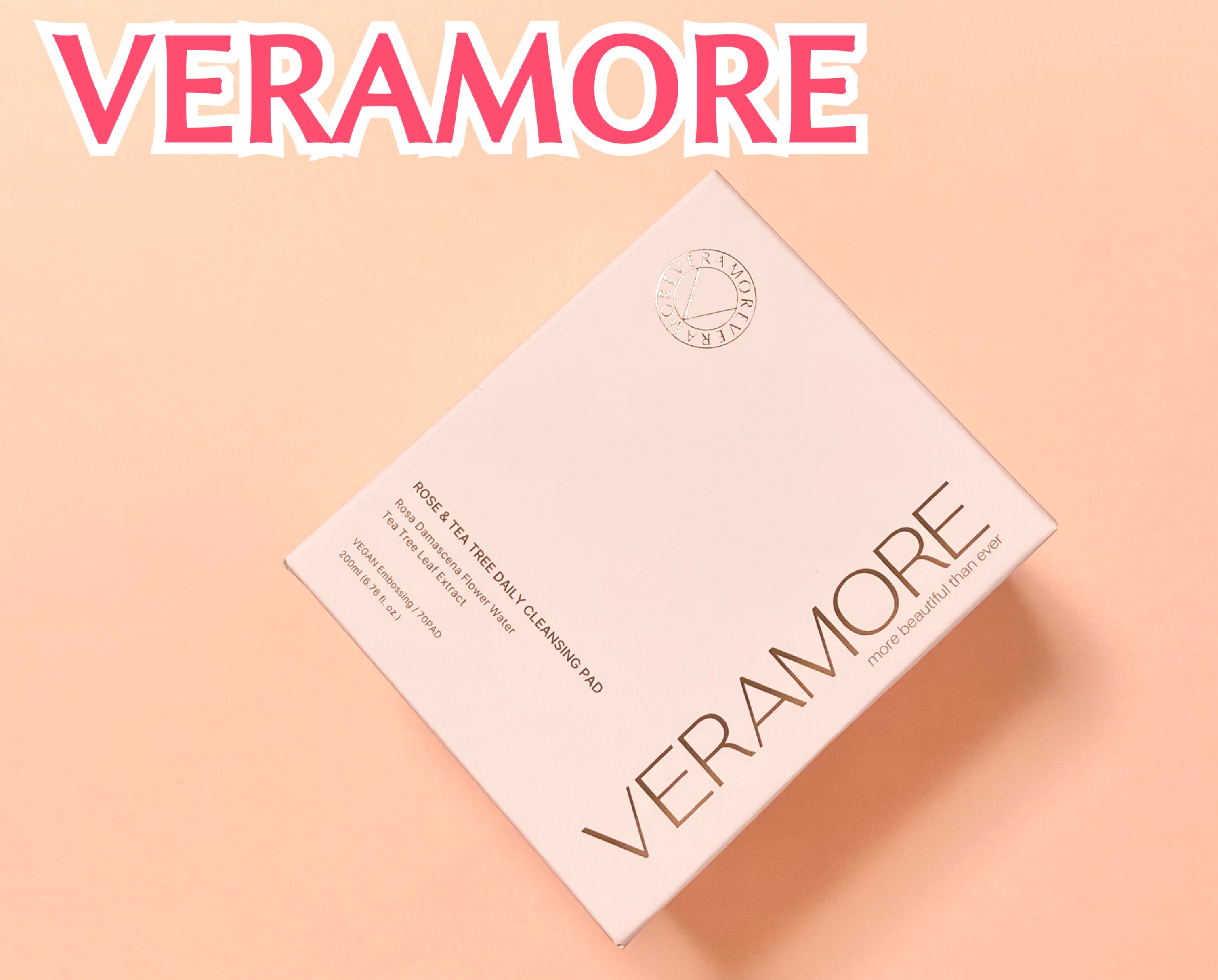 ローズ＆ティーツリークレンジングパッド/VERAMORE/クレンジングシートを使ったクチコミ（1枚目）