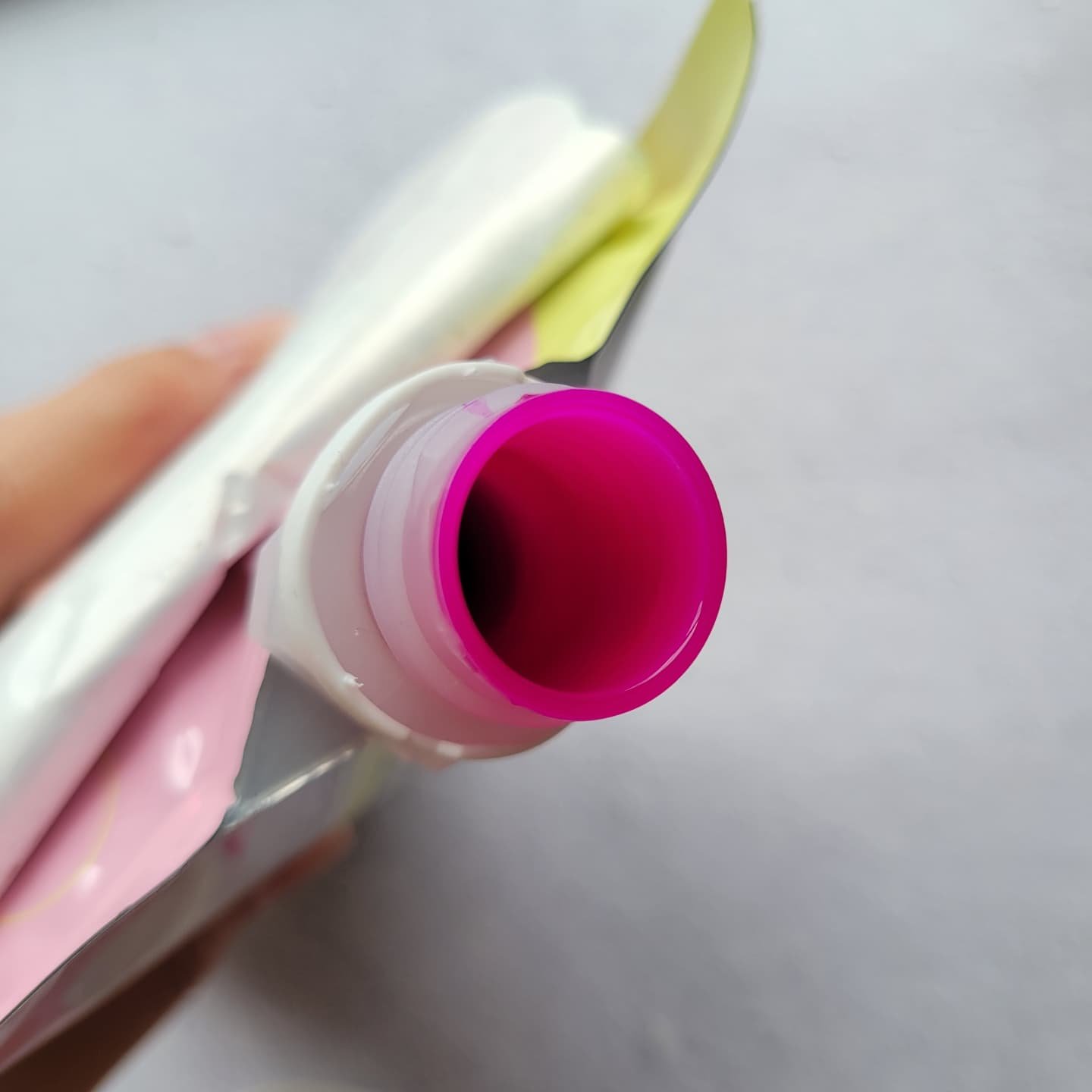 ピンクシャンプー No!More!Yellow! /アイケイ/市販シャンプーを使ったクチコミ（2枚目）