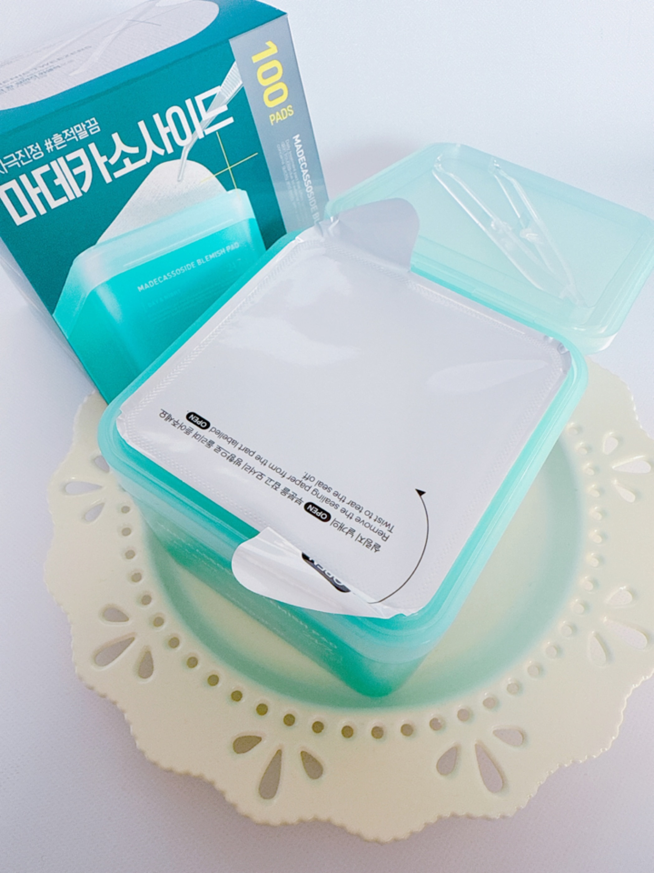 マデカソサイド ブレミッシュパッド/MEDIHEAL/トナーパッドを使ったクチコミ（3枚目）