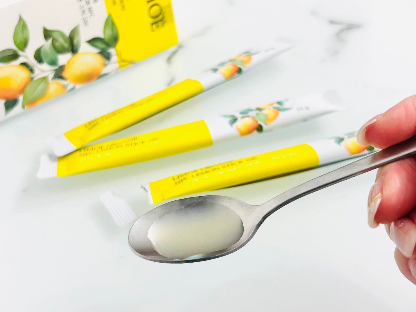 Organic NFC Lemon Stick 100/LIMOE /野菜ジュースを使ったクチコミ(2枚目)