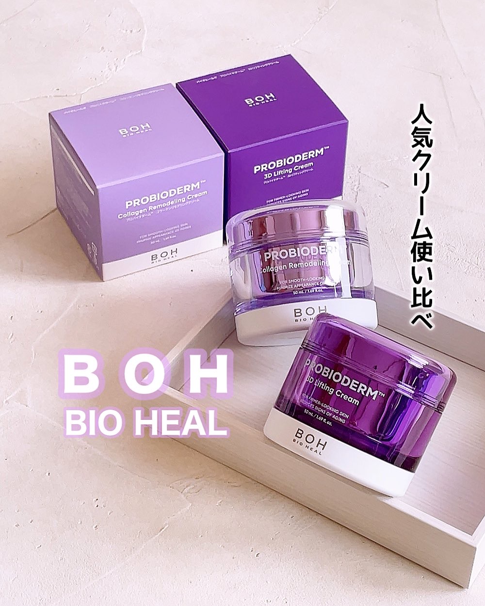 プロバイオダーム コラーゲン リモデリングクリーム/BIOHEAL BOH/フェイスクリームを使ったクチコミ（1枚目）