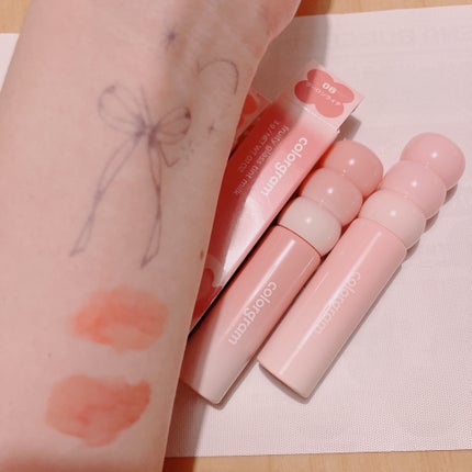 タンフルグラスティントミルク/Colorgram/リップティントを使ったクチコミ(2枚目)