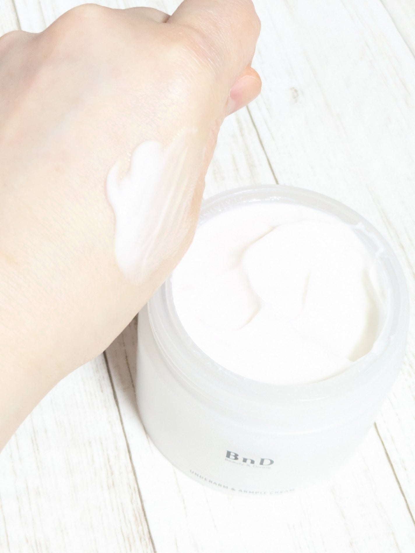 BnDアンダーアームクリーム(ボディクリーム)/BnD/デリケートゾーンケアを使ったクチコミ(2枚目)