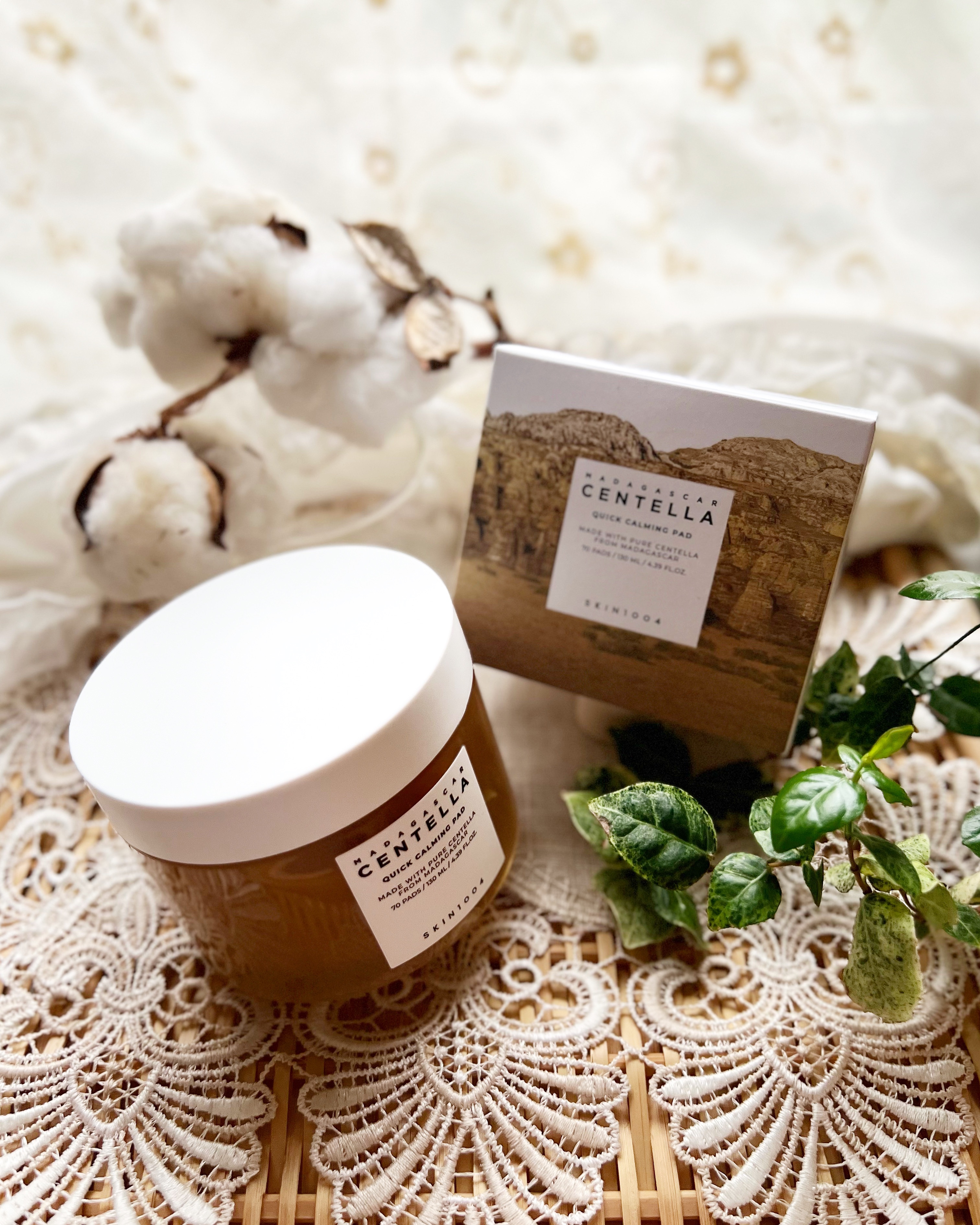 センテラ クイックカーミングパッド/SKIN1004/トナーパッドを使ったクチコミ（2枚目）