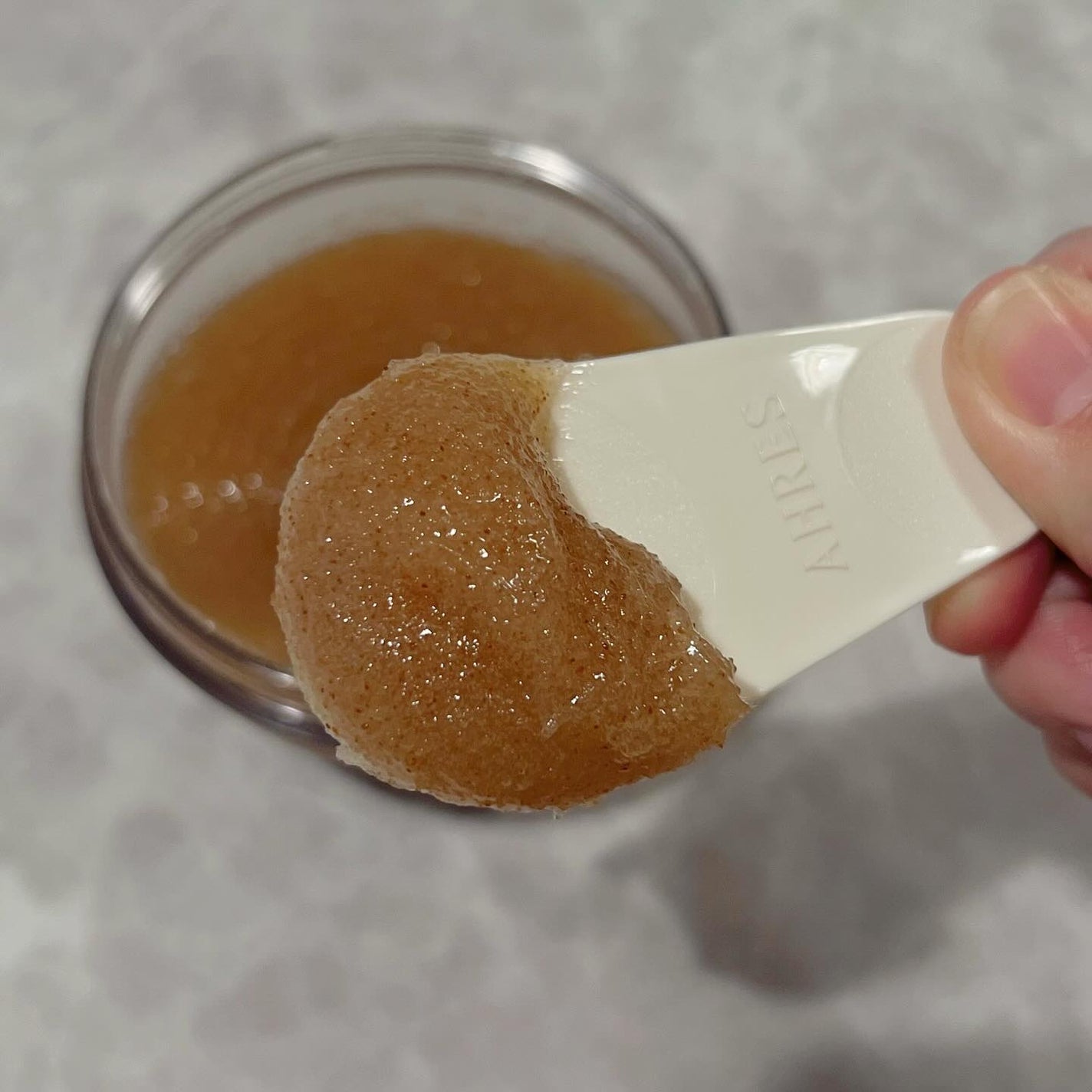 ボディスクラブ ブラッシャー モイスト/アーレス/ボディスクラブを使ったクチコミ(2枚目)