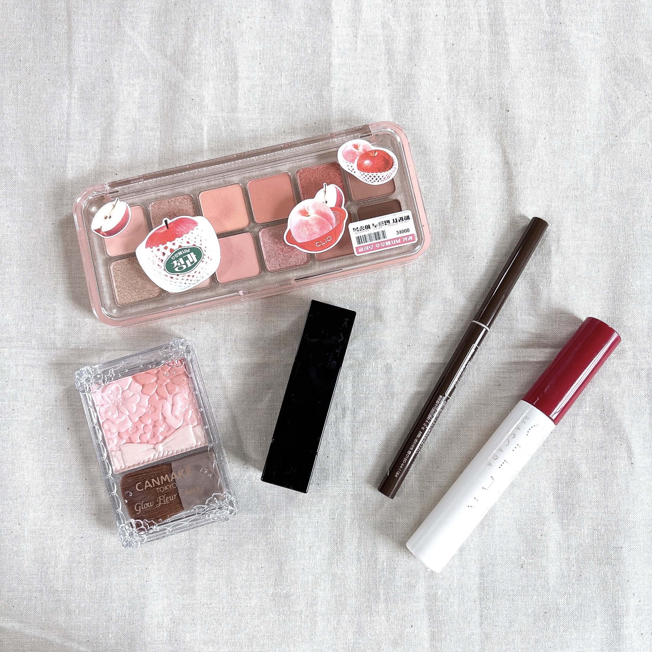 グロウフルールチークス/キャンメイク/パウダーチークを使ったクチコミ（1枚目）