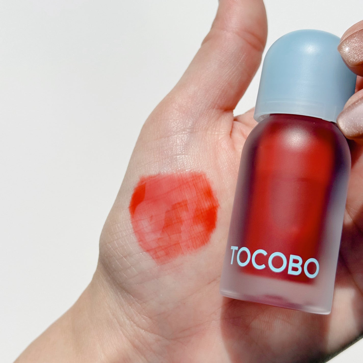 ジューシーベリープランピングリップオイル/TOCOBO/リップグロスを使ったクチコミ(3枚目)