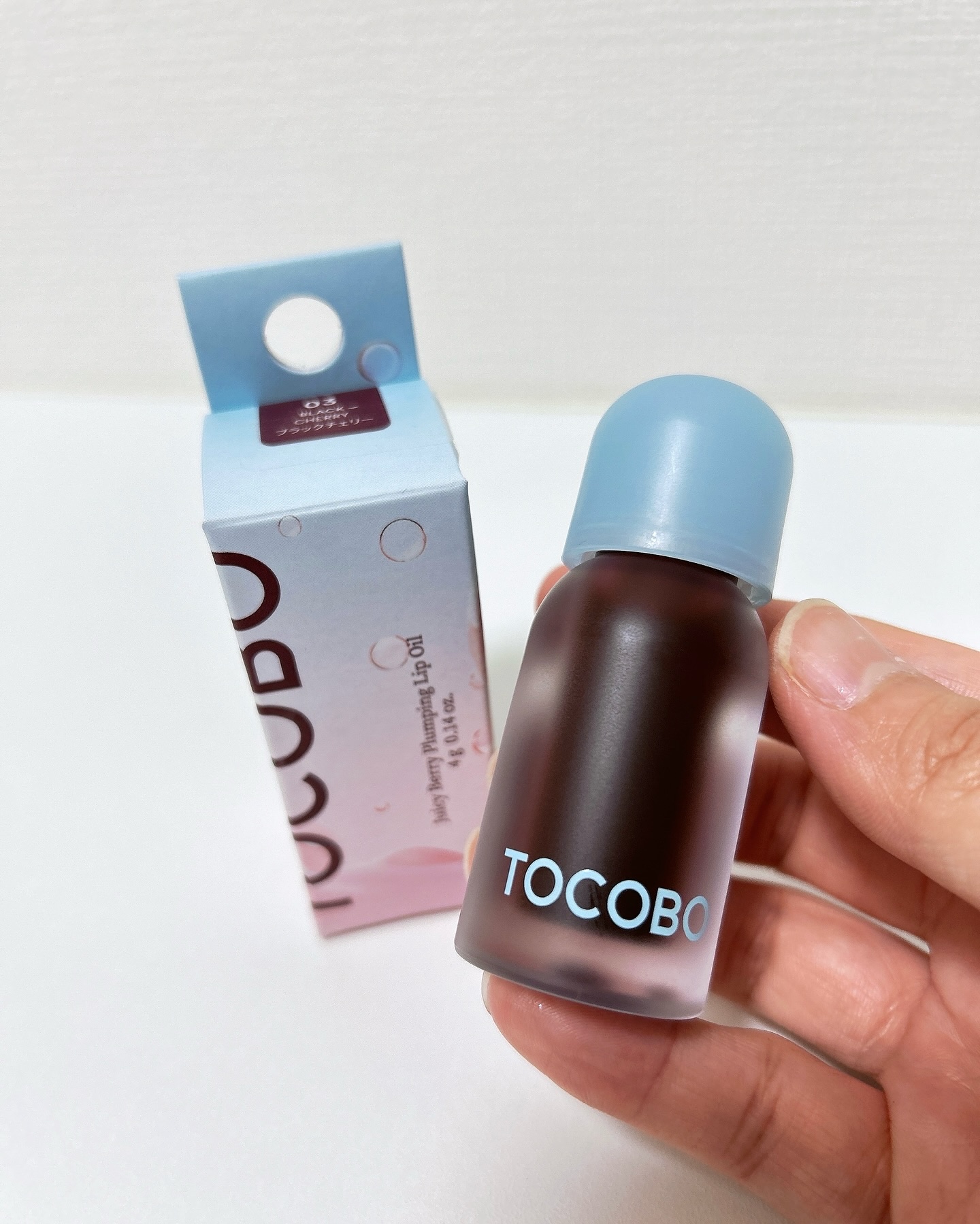 ジューシーベリープランピングリップオイル/TOCOBO/リップグロスを使ったクチコミ（2枚目）