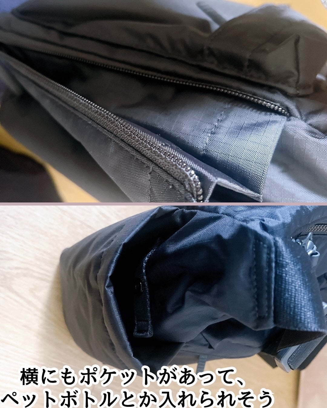 ひとりコスメ部 フォロバ100 on LIPS 「ユニクロで安くなってたから買ってきたバッグ。2990円→今だけ..」(4枚目)