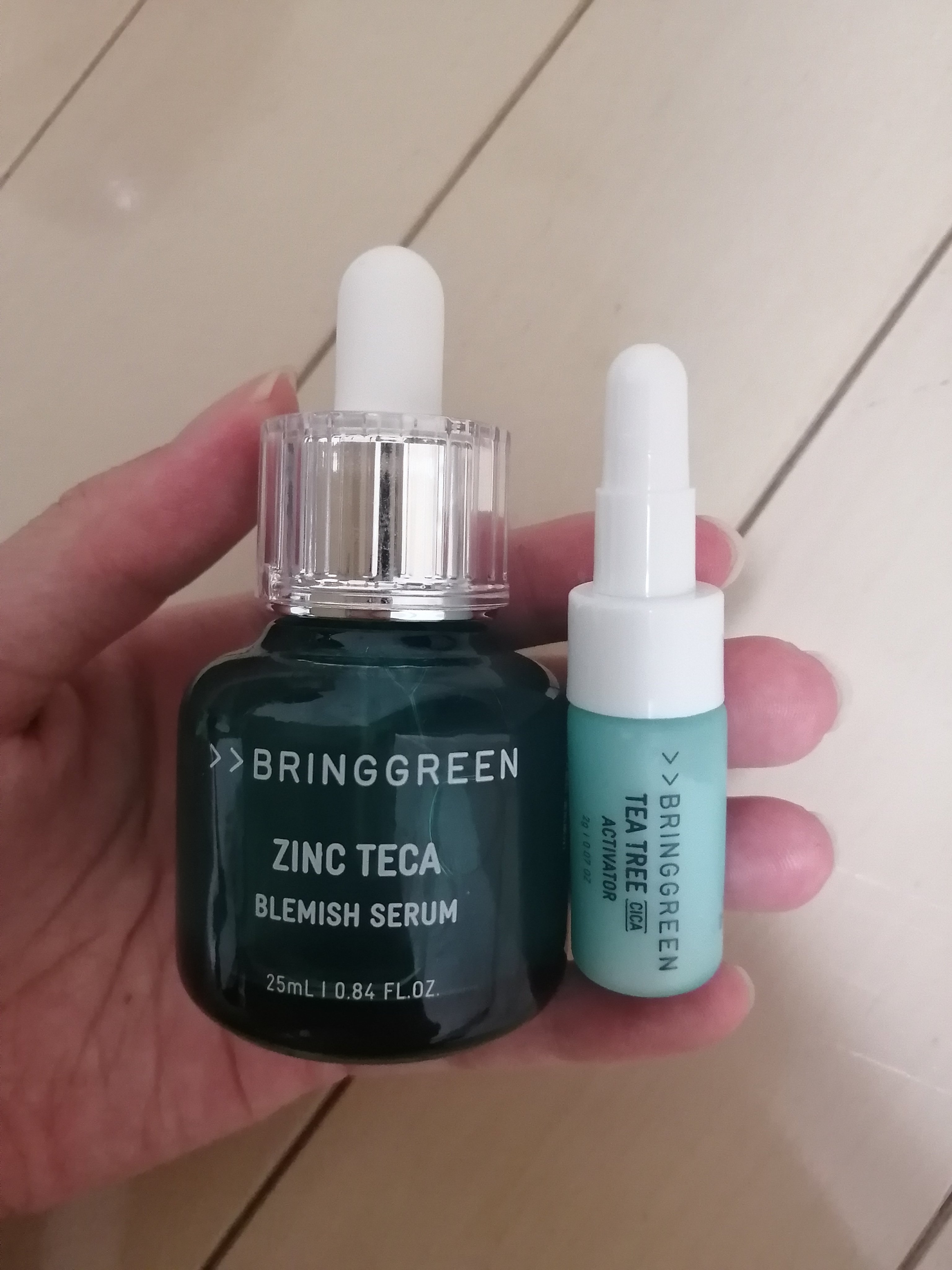 ジンクテカBセラムセット/BRING GREEN/スキンケアキットを使ったクチコミ（1枚目）