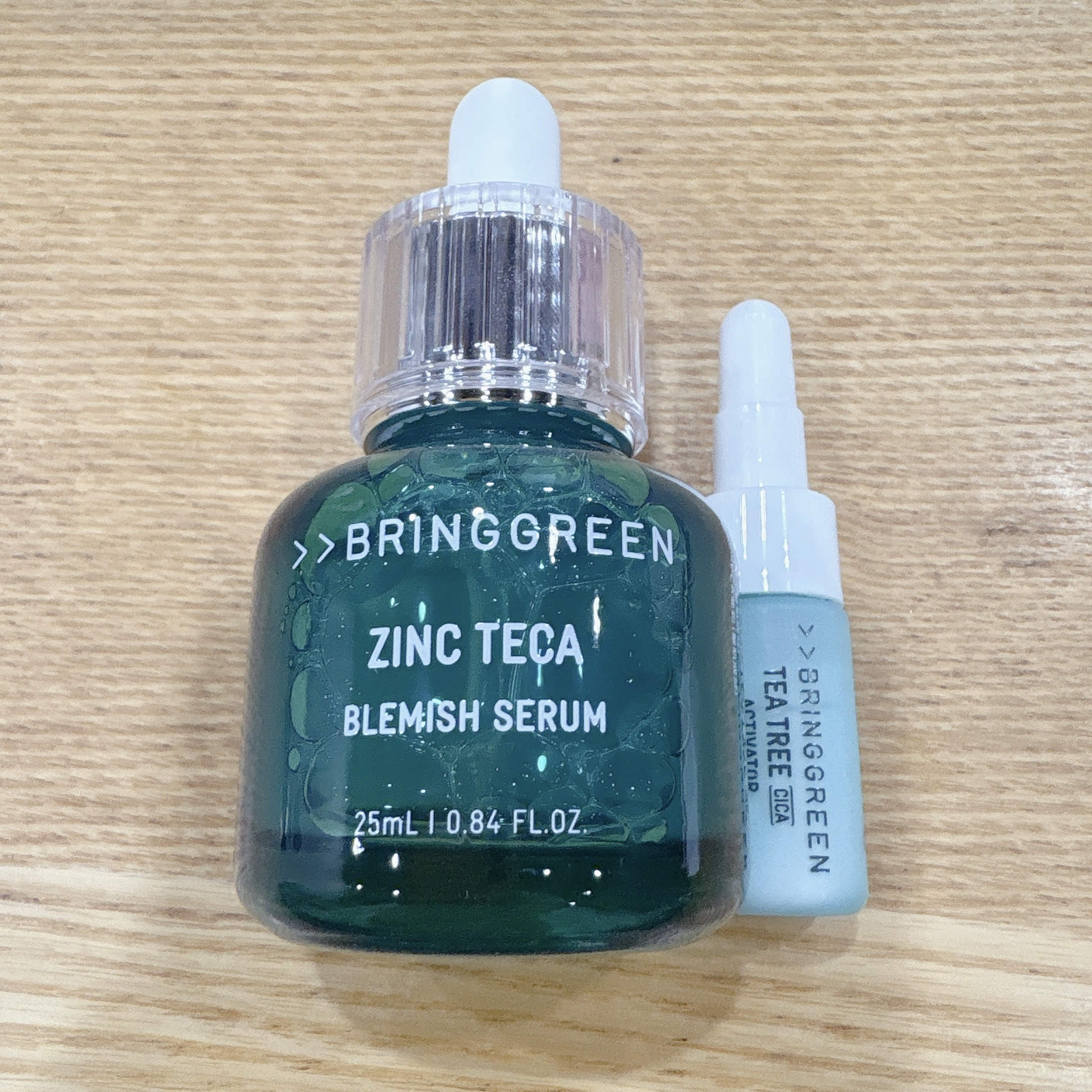 ジンクテカBセラムセット/BRING GREEN/スキンケアキットを使ったクチコミ（2枚目）