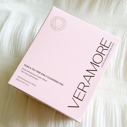 ローズ&ティーツリークレンジングパッド/VERAMORE/クレンジングシートを使ったクチコミ(7枚目)