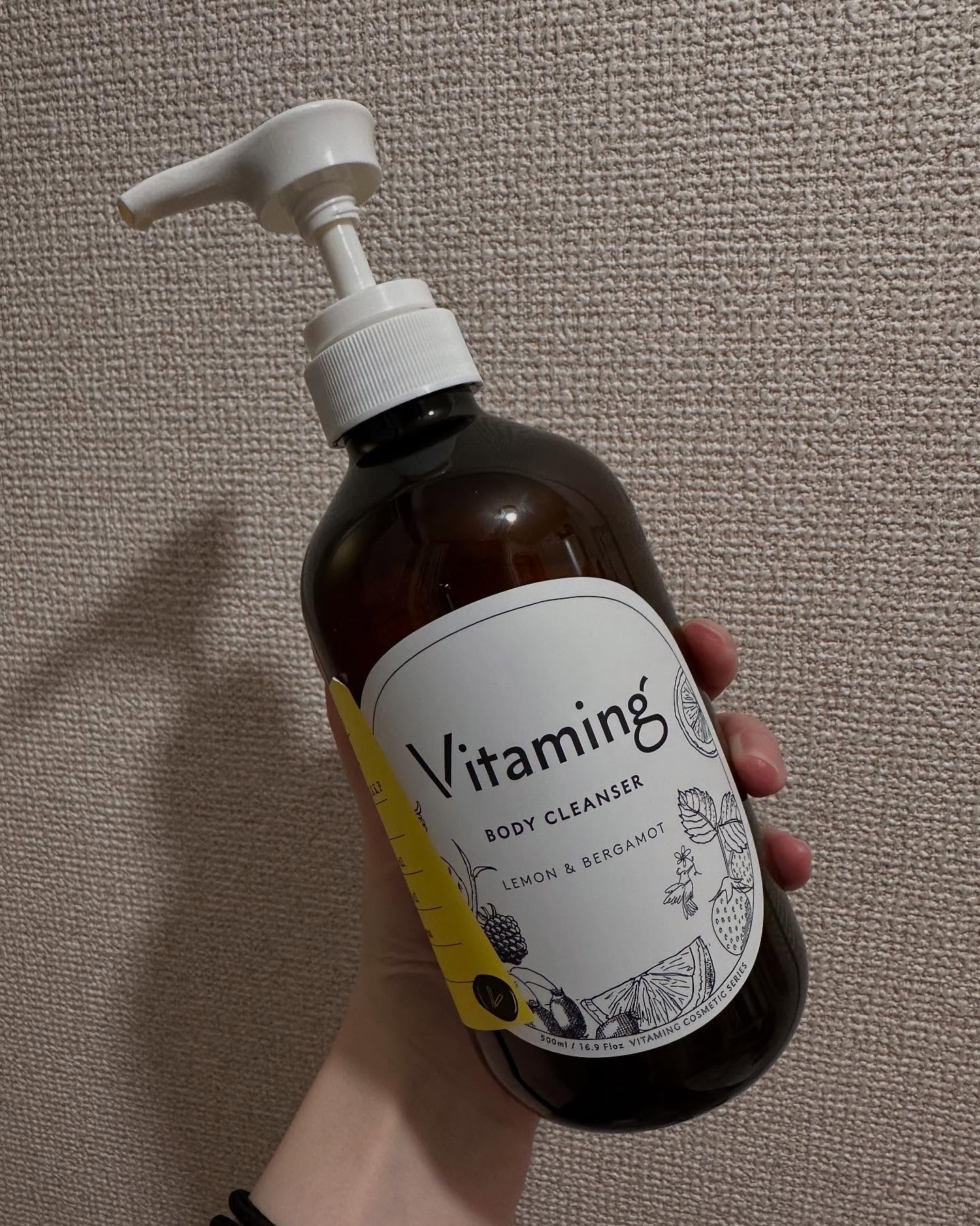 リフレッシングボディソープ(レモン＆ベルガモットの香り)/Vitaming/ボディソープを使ったクチコミ（2枚目）