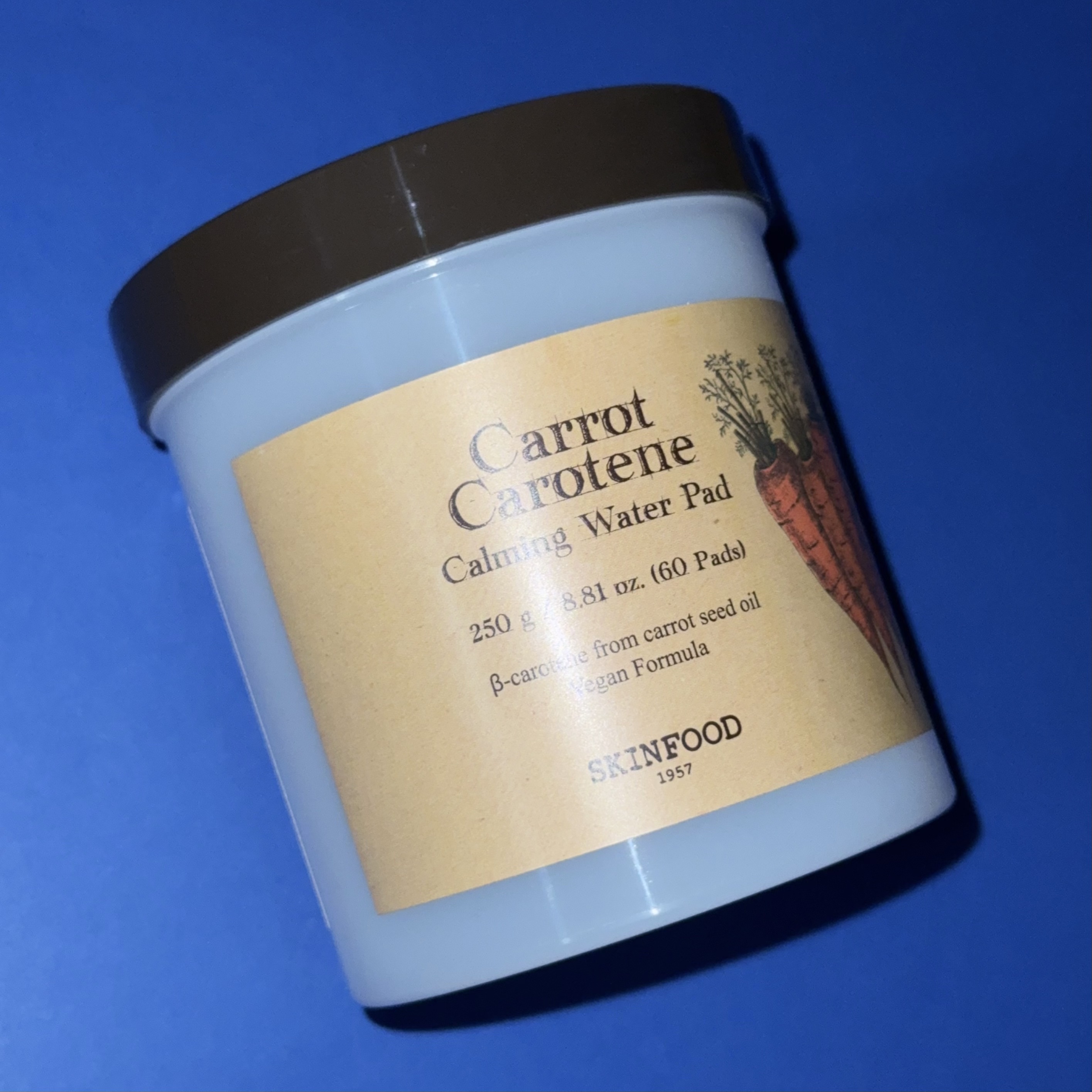 キャロットカロテン カーミングウォーターパッド/SKINFOOD/トナーパッドを使ったクチコミ（2枚目）