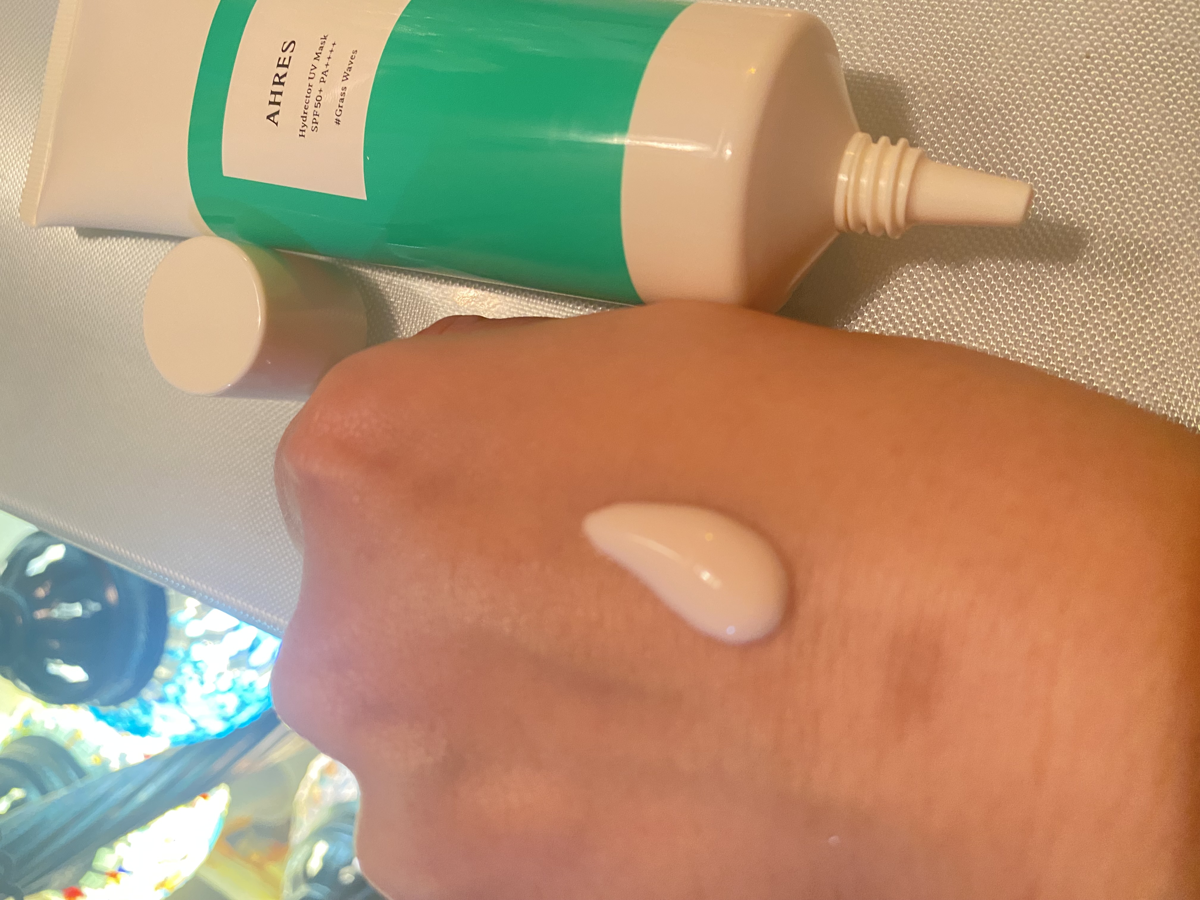 ハイドレクター UV マスク/アーレス/日焼け止めローションを使ったクチコミ（3枚目）