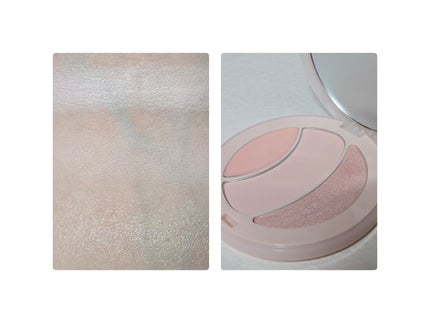 マルチファンクショナルハイライトパレット/INTO U/ハイライトを使ったクチコミ(3枚目)