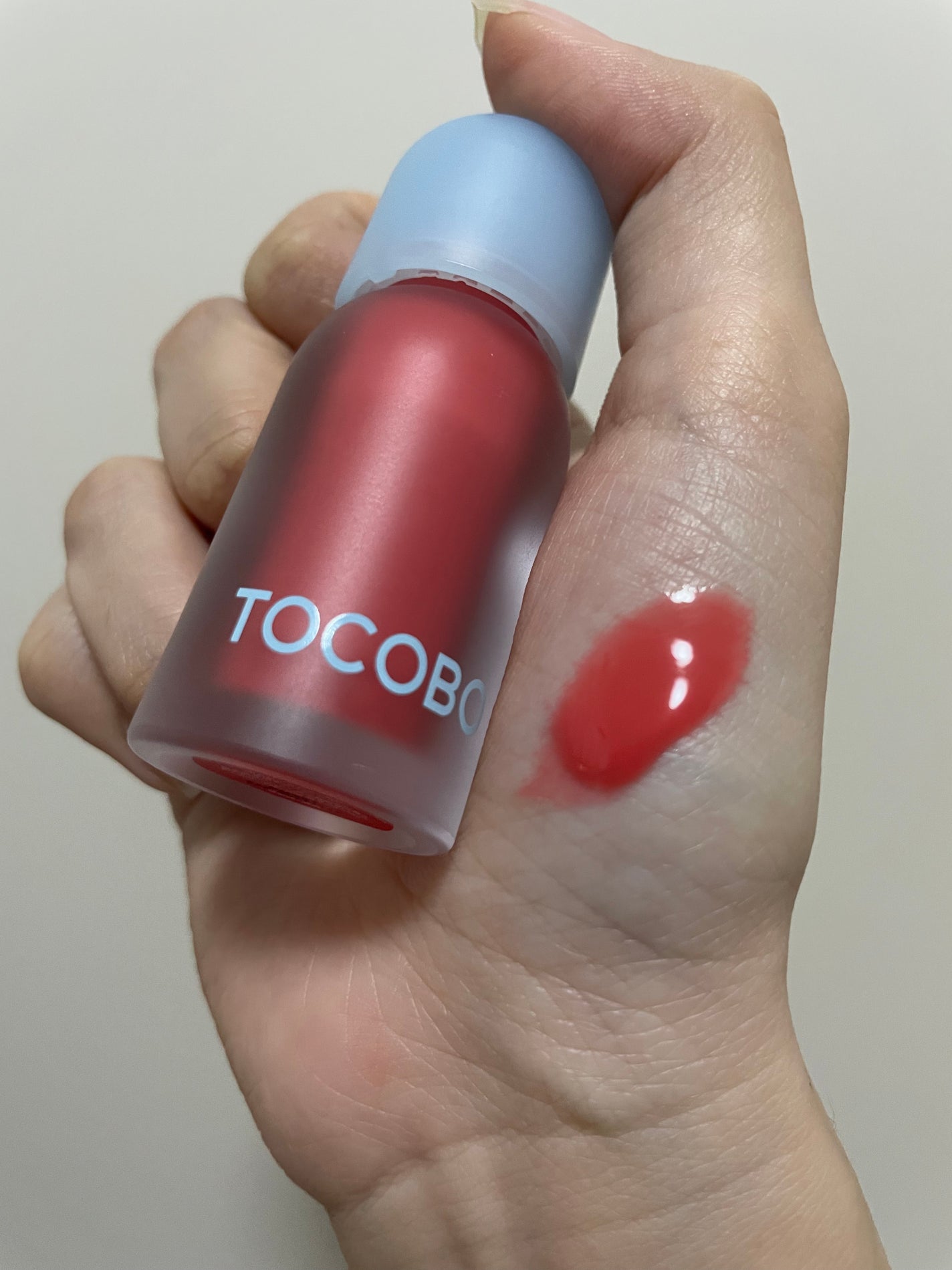 ジューシーベリープランピングリップオイル/TOCOBO/リップグロスを使ったクチコミ(3枚目)