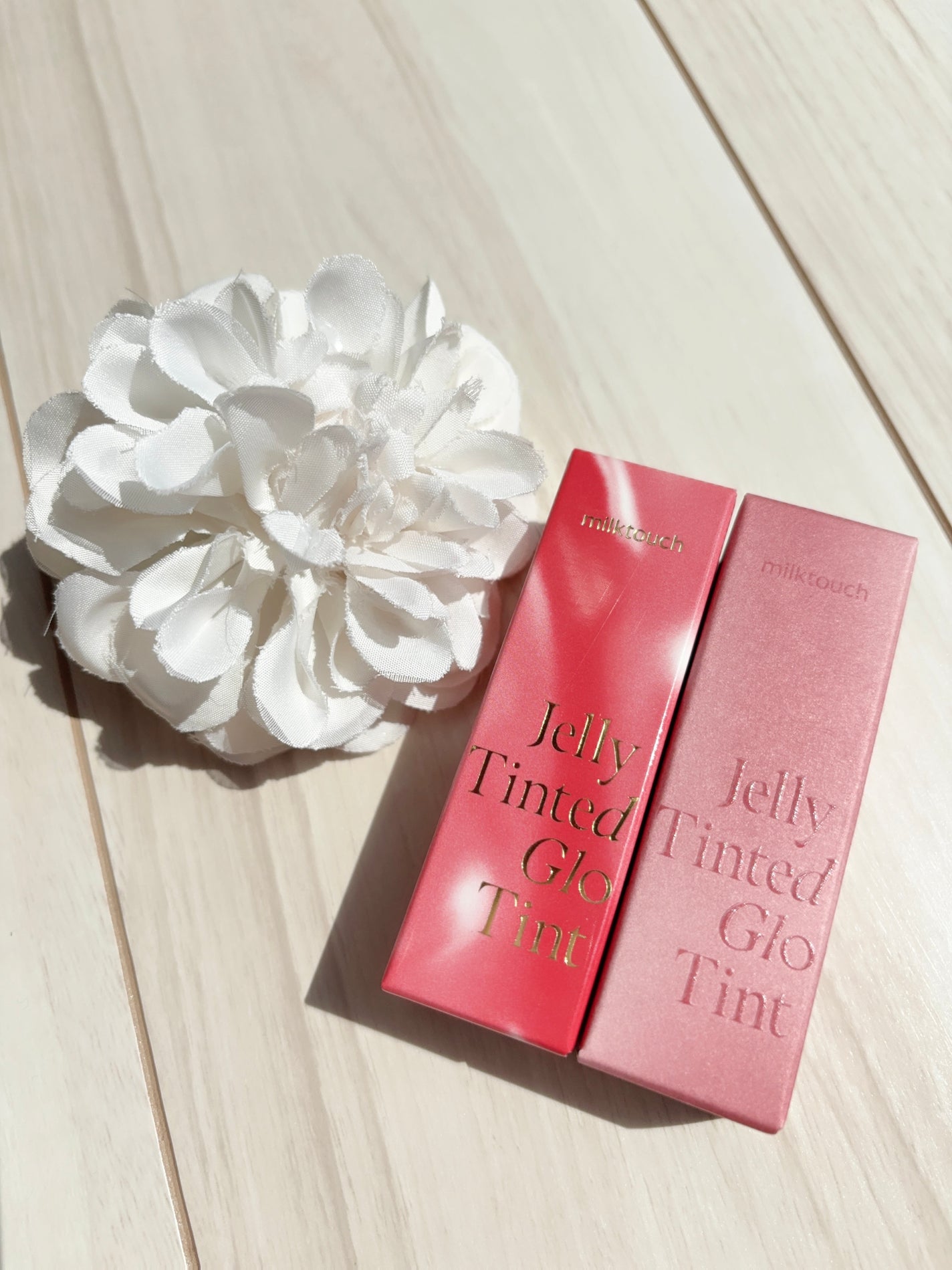 ジェリーフィットティンティッドグロウティント/Milk Touch/リップティントを使ったクチコミ(4枚目)