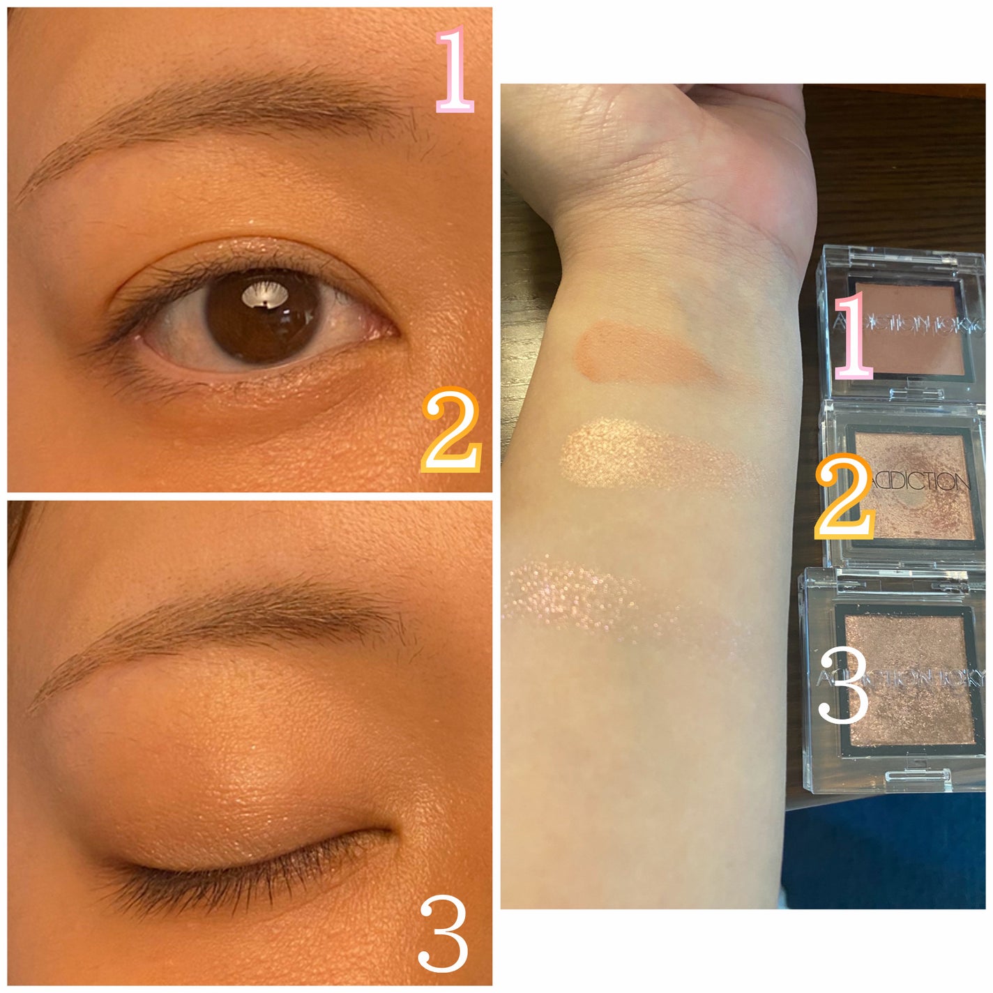 アディクション ザ アイシャドウ スパークル/ADDICTION/単色アイシャドウを使ったクチコミ(2枚目)