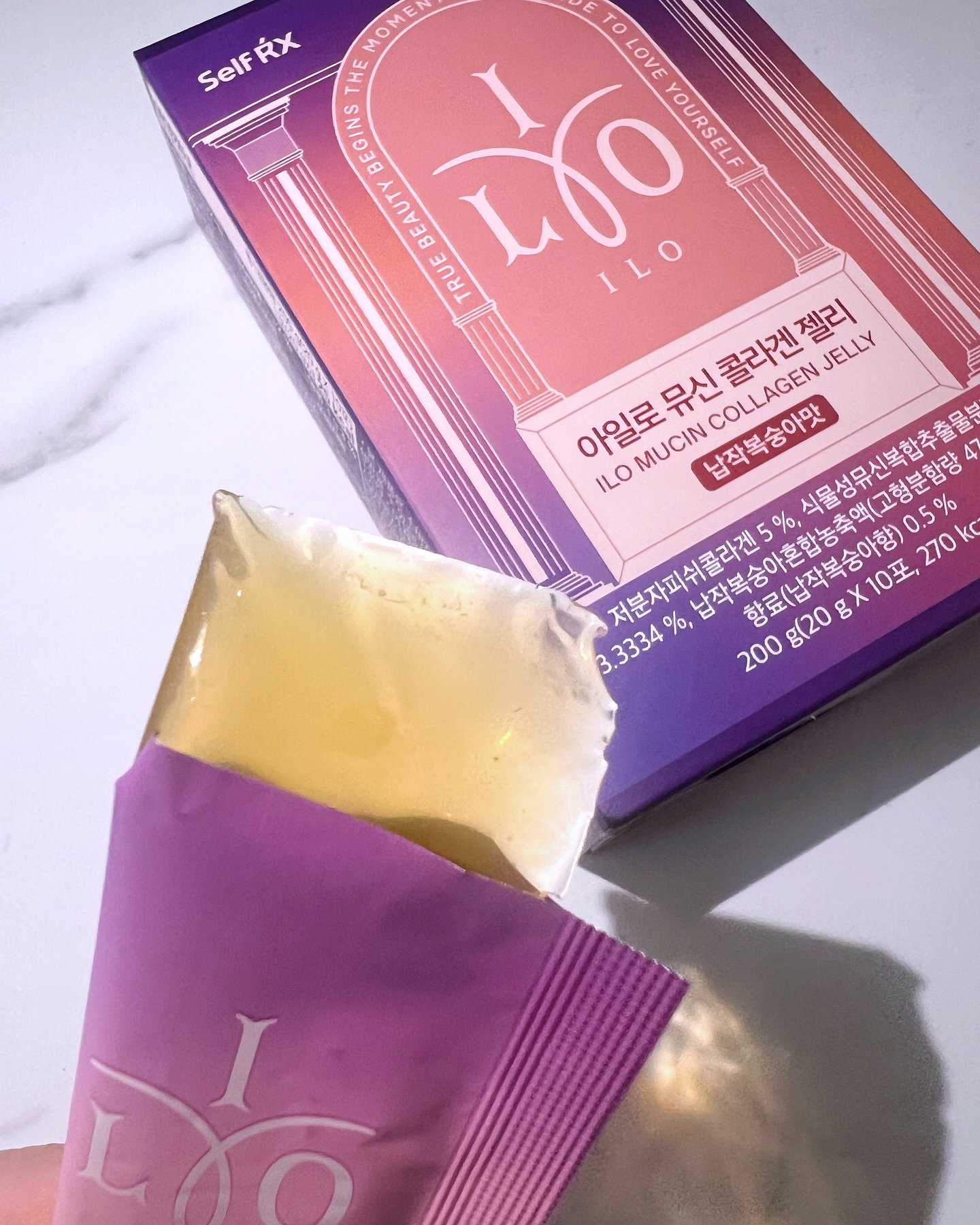 ILO ムチンコラーゲンゼリー/東亜製薬/美容サプリメントを使ったクチコミ（3枚目）