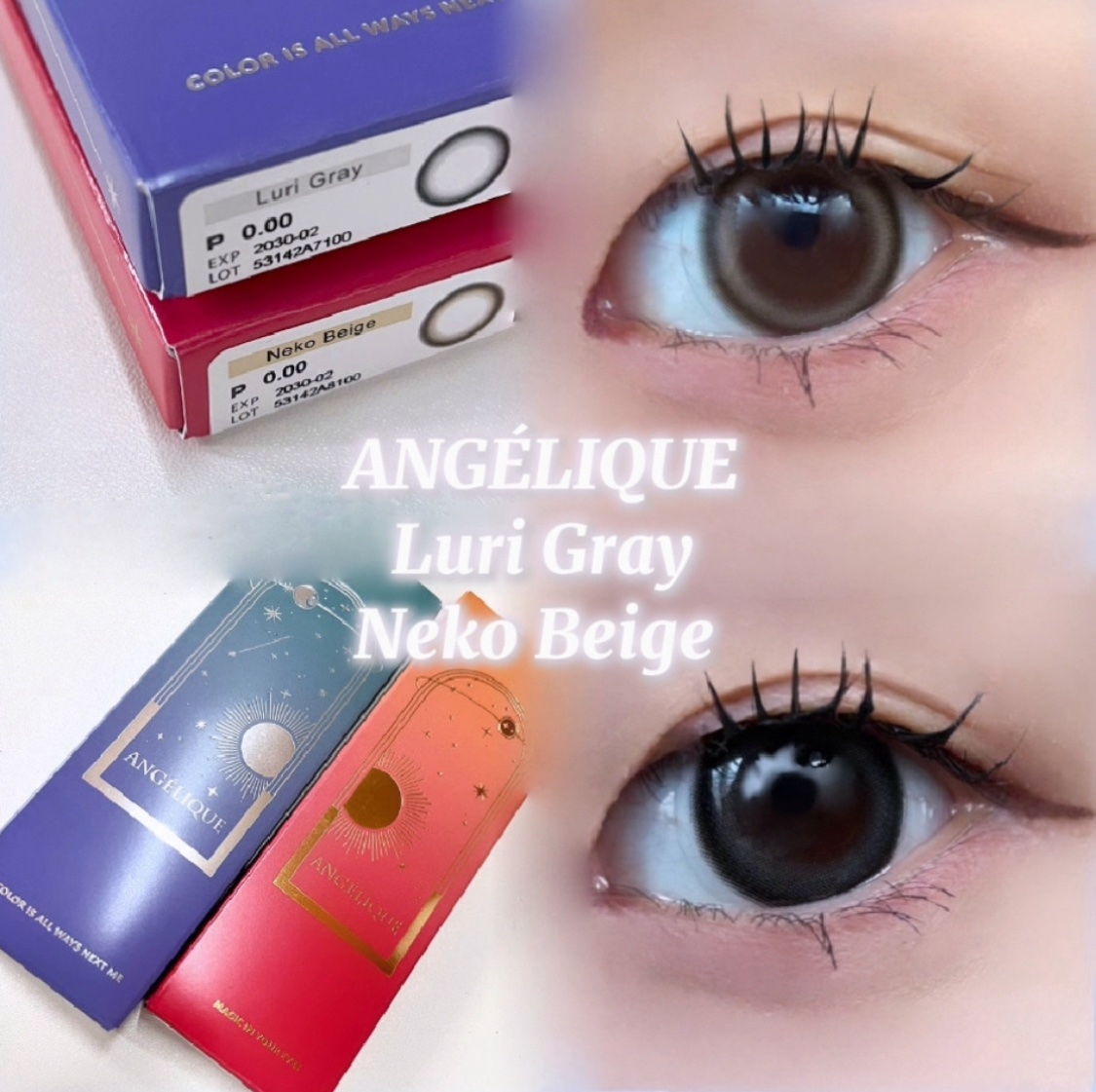 ANGÉLIQUE 1day/ANGÉLIQUE/ワンデー（１DAY）カラコンを使ったクチコミ（1枚目）