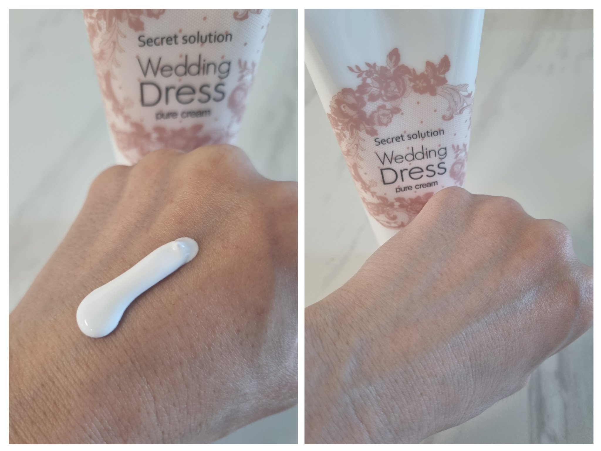 シークレットソルーションウェディングドレスピュアクリーム/It's skin/フェイスクリームを使ったクチコミ（2枚目）