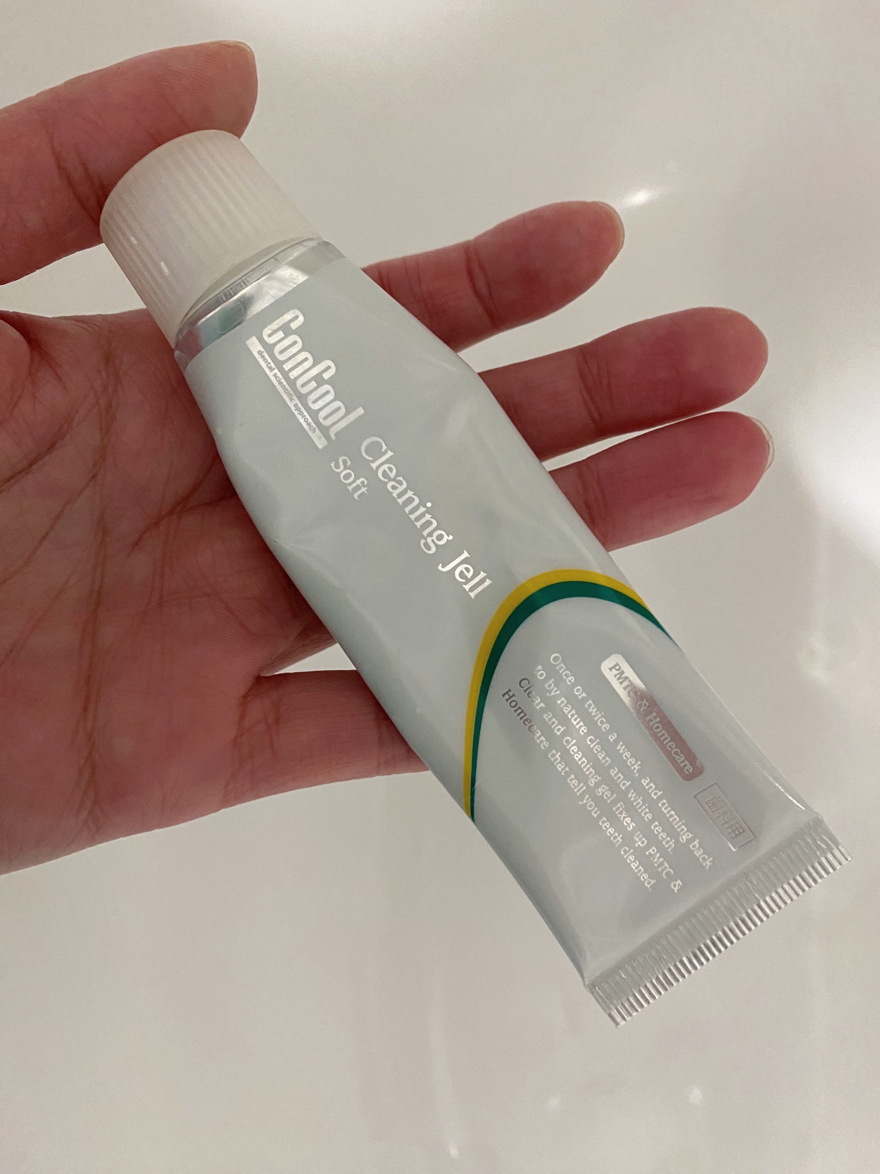 クリーニングジェルソフト/ウエルテック/歯磨き粉を使ったクチコミ（1枚目）