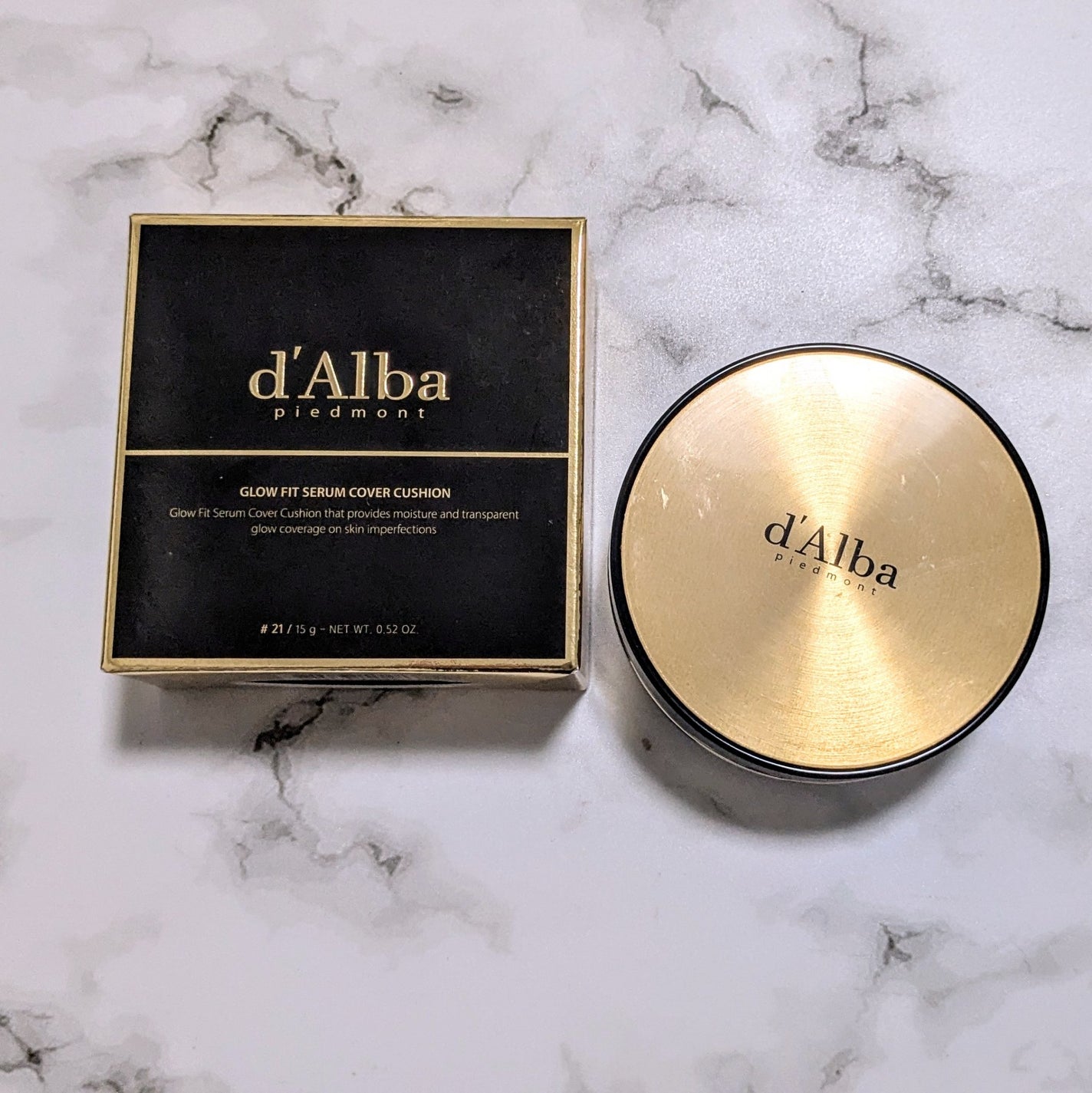 グロウフィットセラムカバークッション/ダルバ/クッションファンデーションを使ったクチコミ(1枚目)