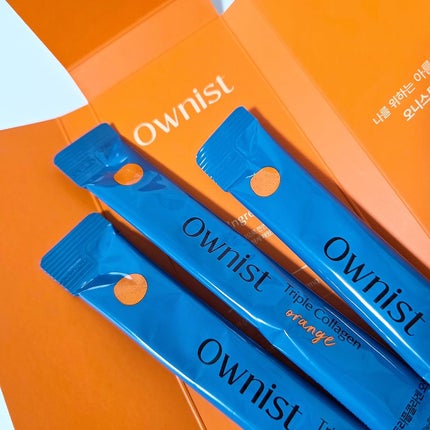 トリプルコラーゲン オレンジ/Ownist/美容サプリメントを使ったクチコミ(1枚目)