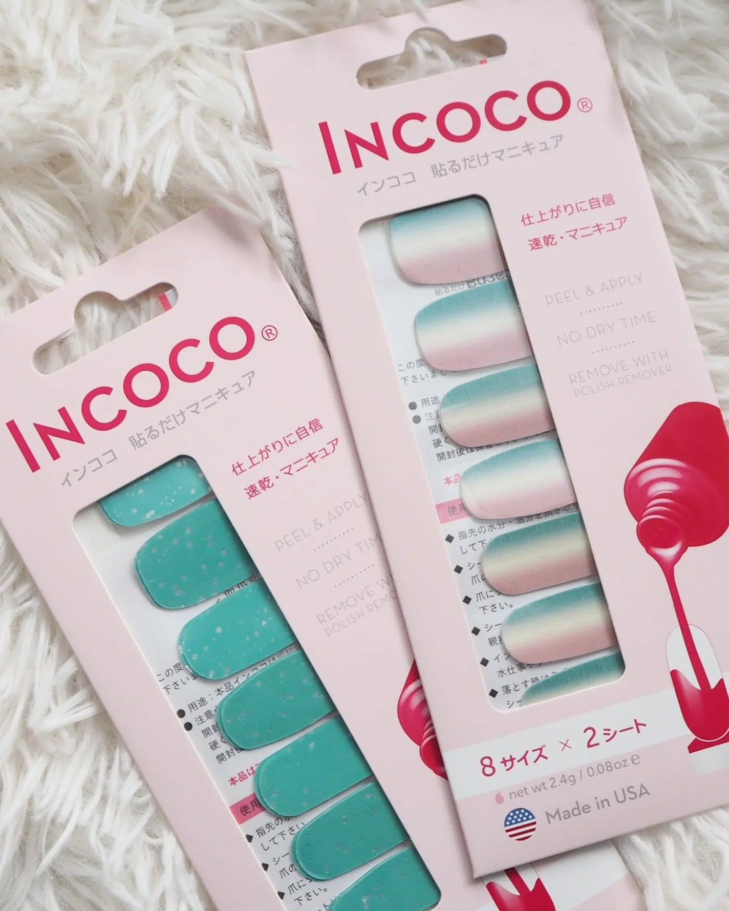 INCOCO インココ マニキュアシート/インココ/ネイルシールを使ったクチコミ(3枚目)