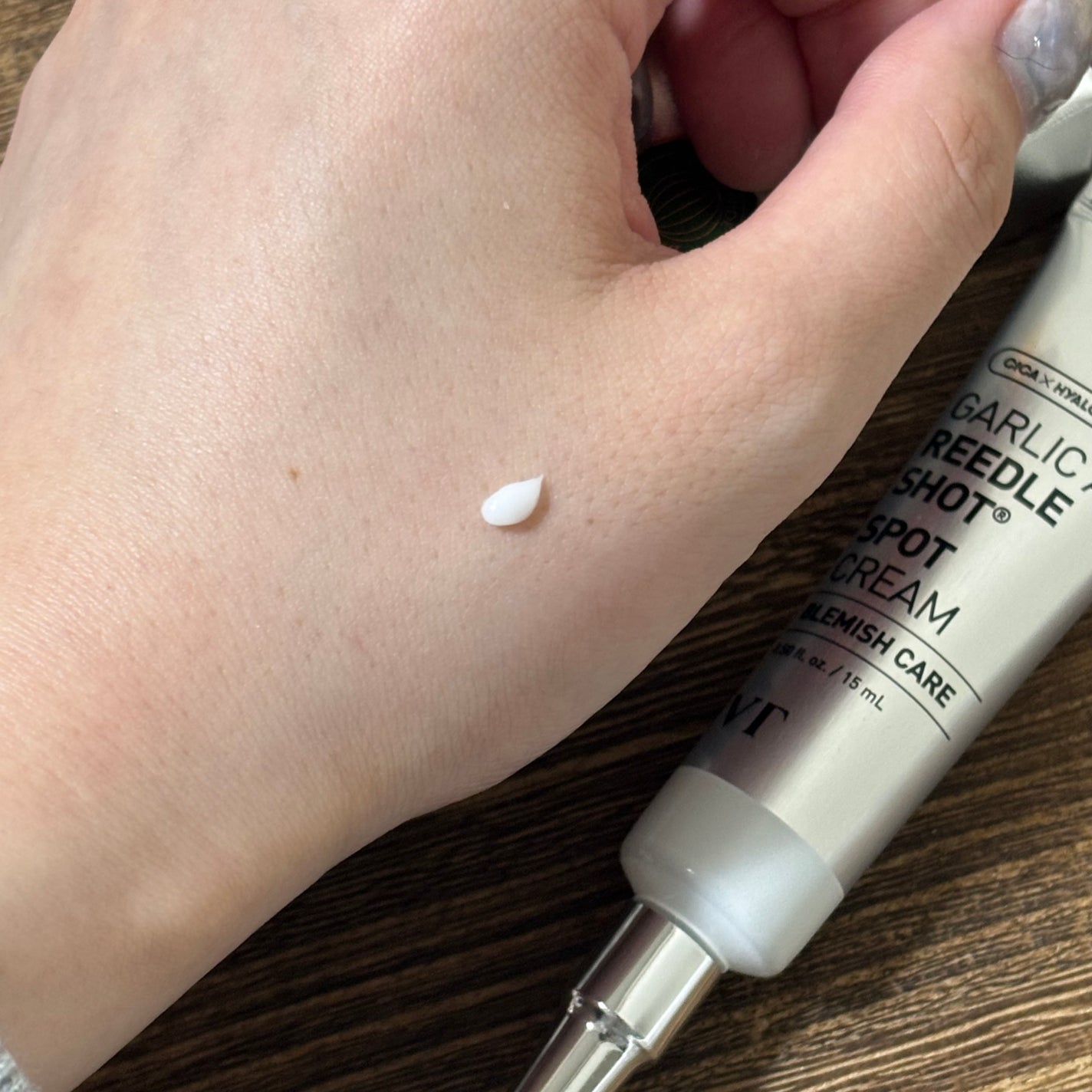 ガーリック リードルショット スポットクリーム/VT/フェイスクリームを使ったクチコミ(2枚目)