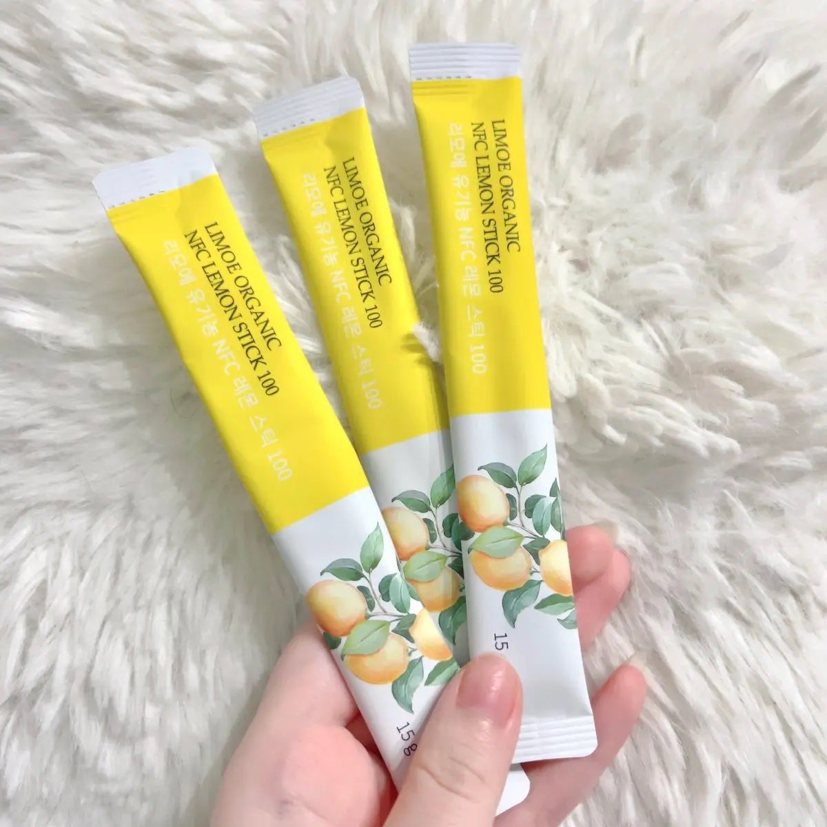 Organic NFC Lemon Stick 100/LIMOE /野菜ジュースを使ったクチコミ(2枚目)