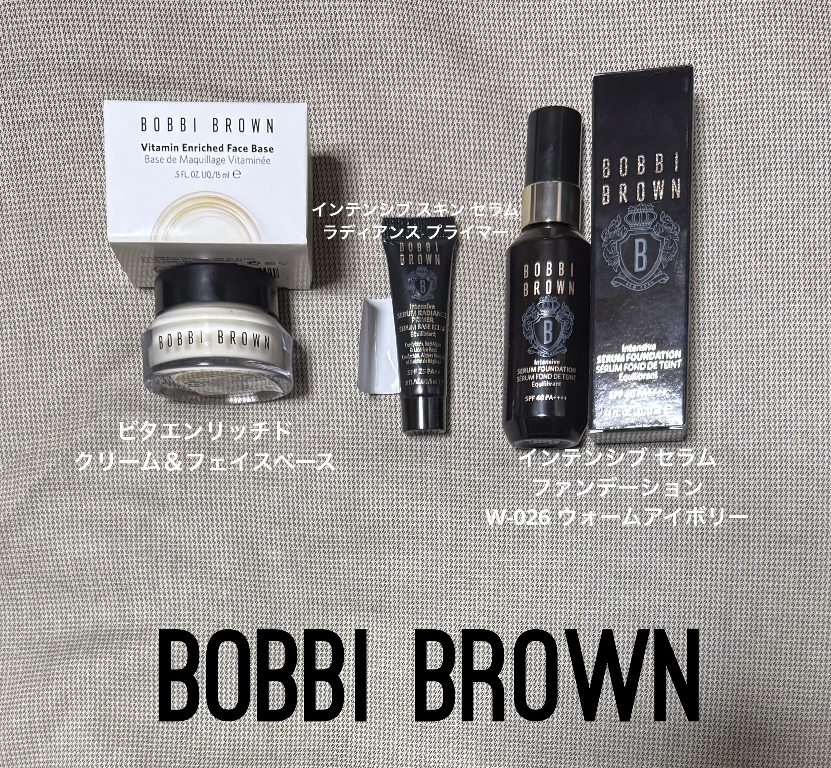 インテンシブ セラム ファンデーション W-026 ウォームアイボリー/BOBBI BROWN/リキッドファンデーションを使ったクチコミ（1枚目）