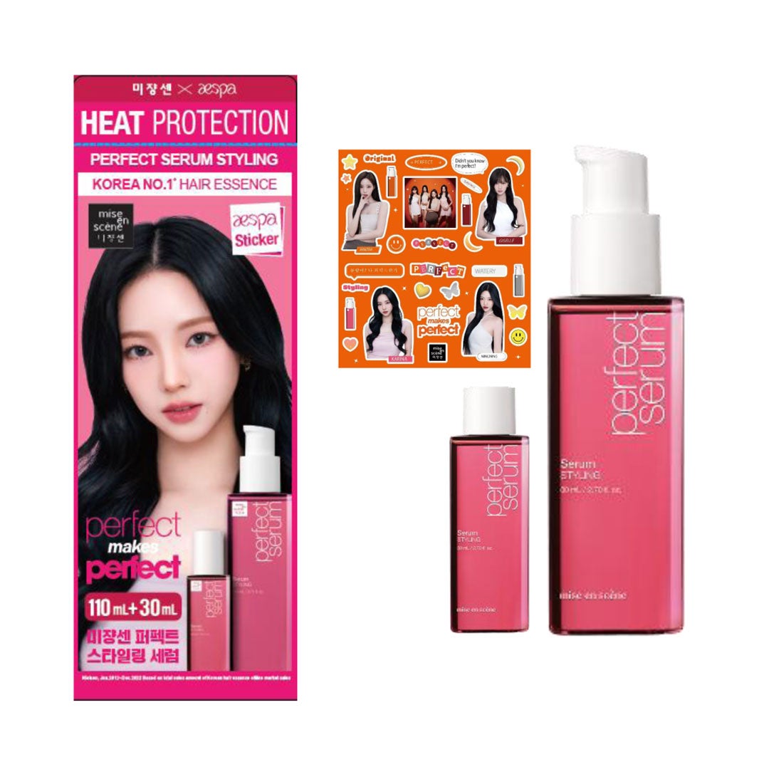 パーフェクトセラム スタイリングセラム 限定セット (本体110ml+ミニ30ml+エスパ オリジナルステッカー)