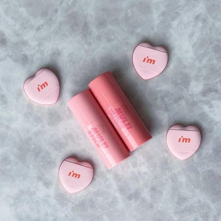 アイムマルチスティックブラッシャー 004 メロウピンク(ミルキーな白みピンク)/i’m meme/ジェル・クリームチークを使ったクチコミ(1枚目)