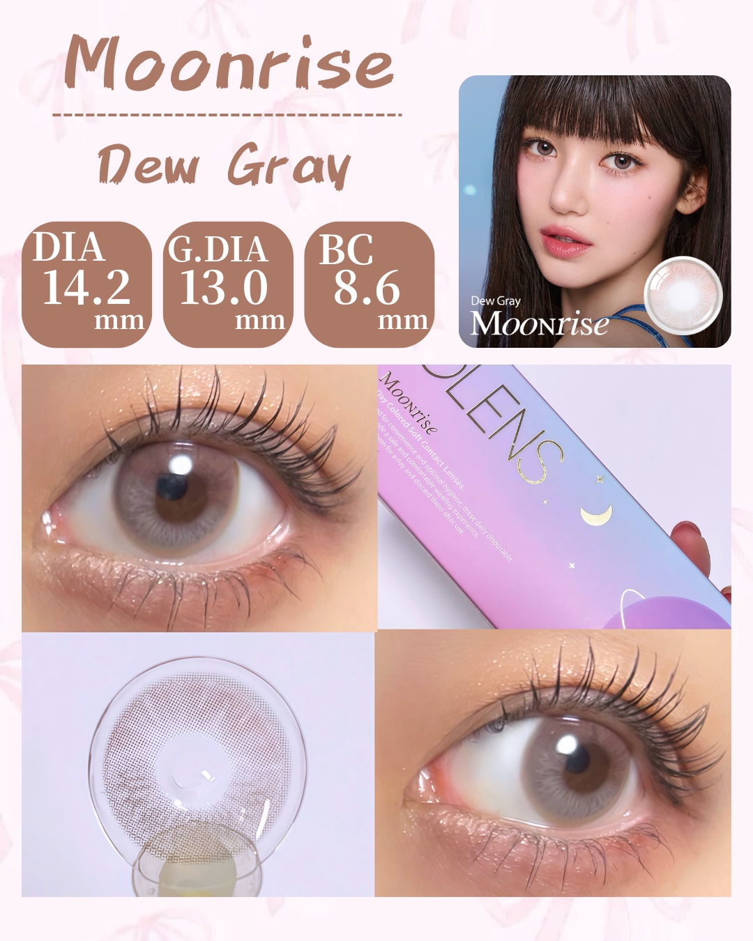 Moonrise 1day/OLENS/ワンデー（１DAY）カラコンを使ったクチコミ（3枚目）