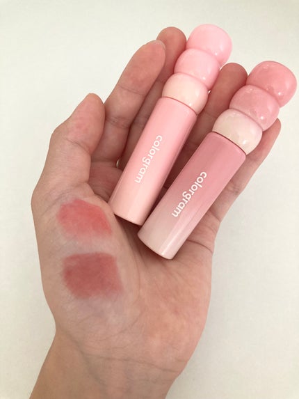 カラーグラム タンフルグラスティントミルク/Colorgram/リップティントを使ったクチコミ(2枚目)