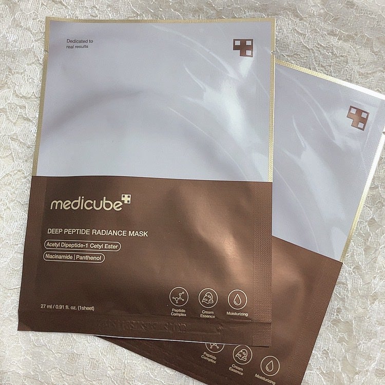 ディープペプチドマスク/MEDICUBE/シートマスク・パックを使ったクチコミ(1枚目)