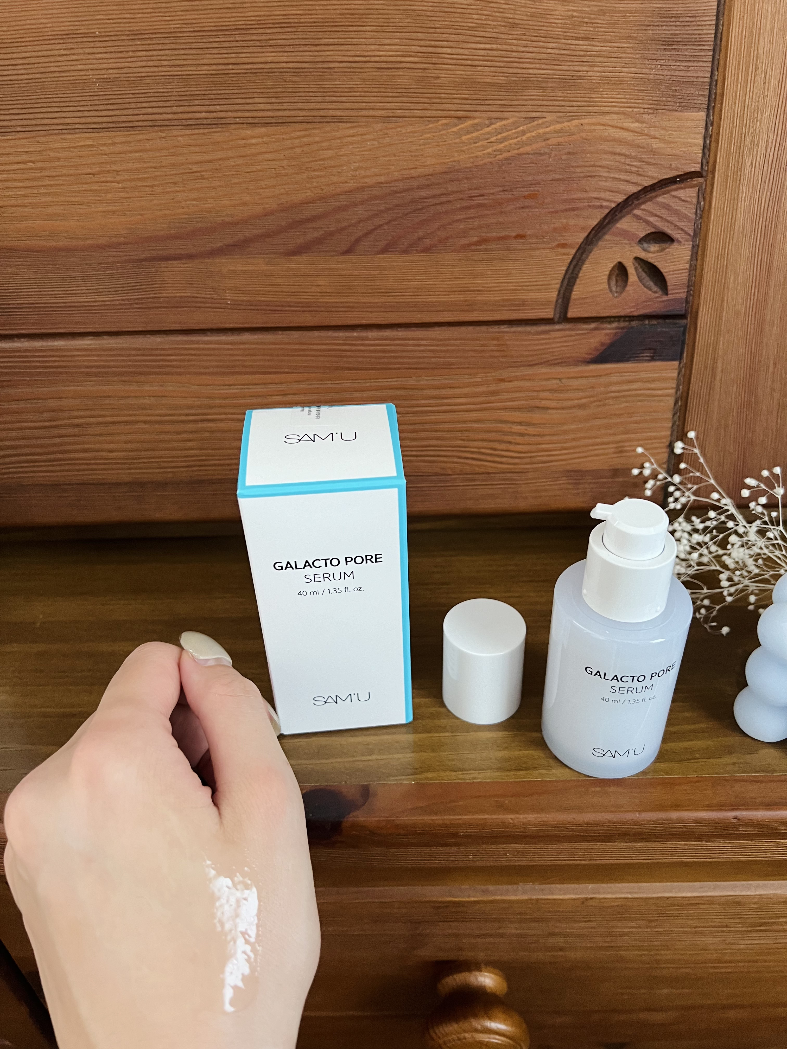 サミュ ガラクトポア セラム/SAM'U/美容液を使ったクチコミ（3枚目）