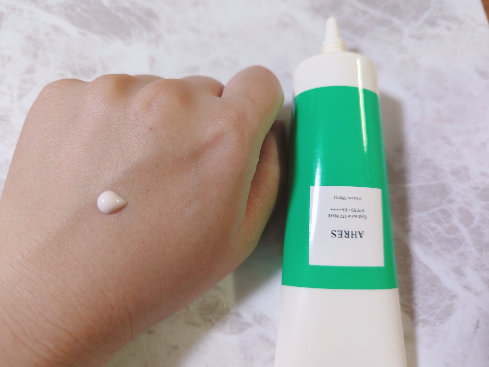 ハイドレクター UV マスク/アーレス/日焼け止めローションを使ったクチコミ（2枚目）