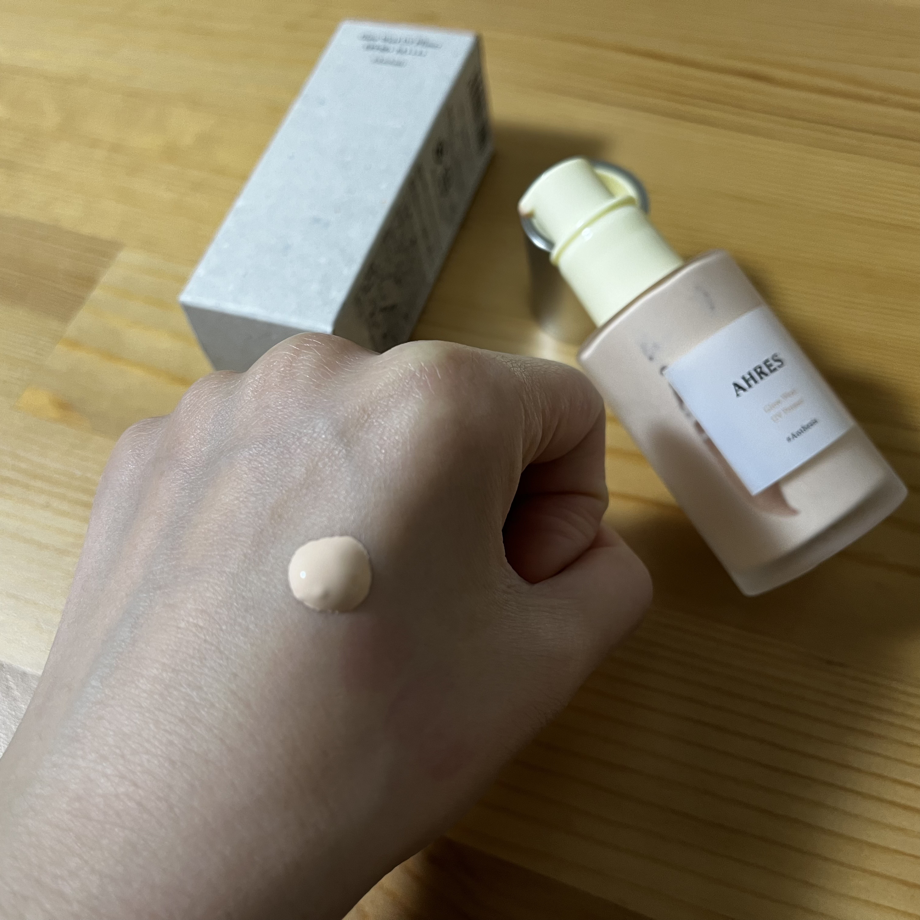 グロウ ウェア UV プライマー/アーレス/化粧下地を使ったクチコミ（2枚目）