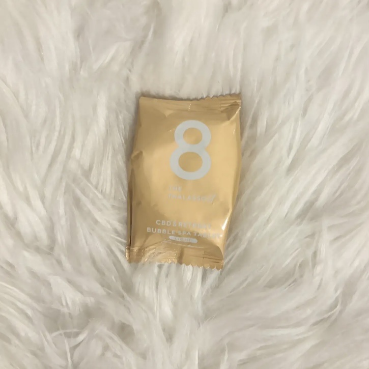 ⁂hinami⁂ﾌｫﾛﾊﾞ100のクチコミ「エイトザタラソ
エイトザタラソ ユー CBD＆リトリート バブルスパ タブレット入浴料 ライト.....」（1枚目）