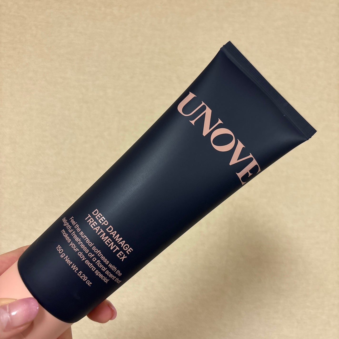 ディープダメージトリートメントEX/UNOVE/洗い流すヘアトリートメントを使ったクチコミ(3枚目)