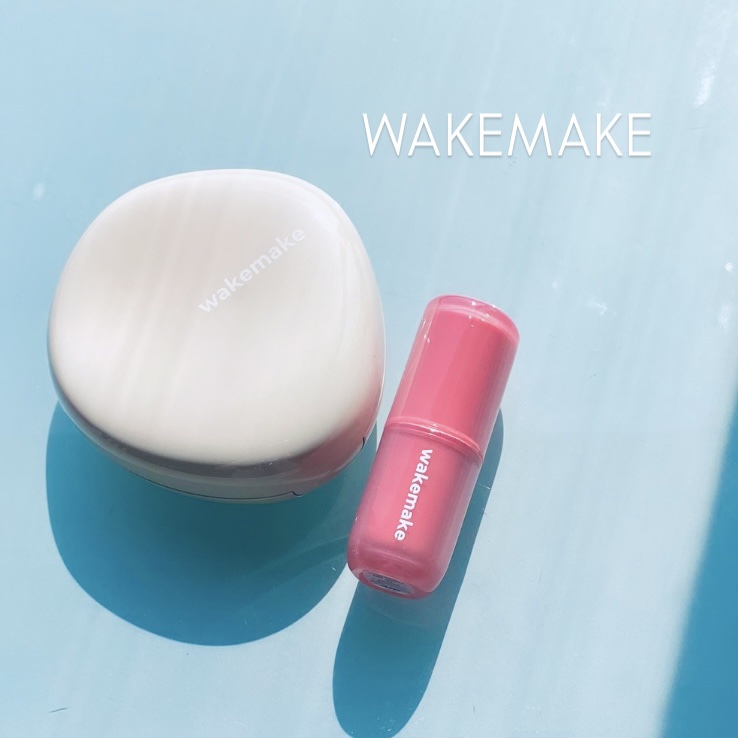 ウォータフルグロウティント/wakemake/リップティントを使ったクチコミ（1枚目）