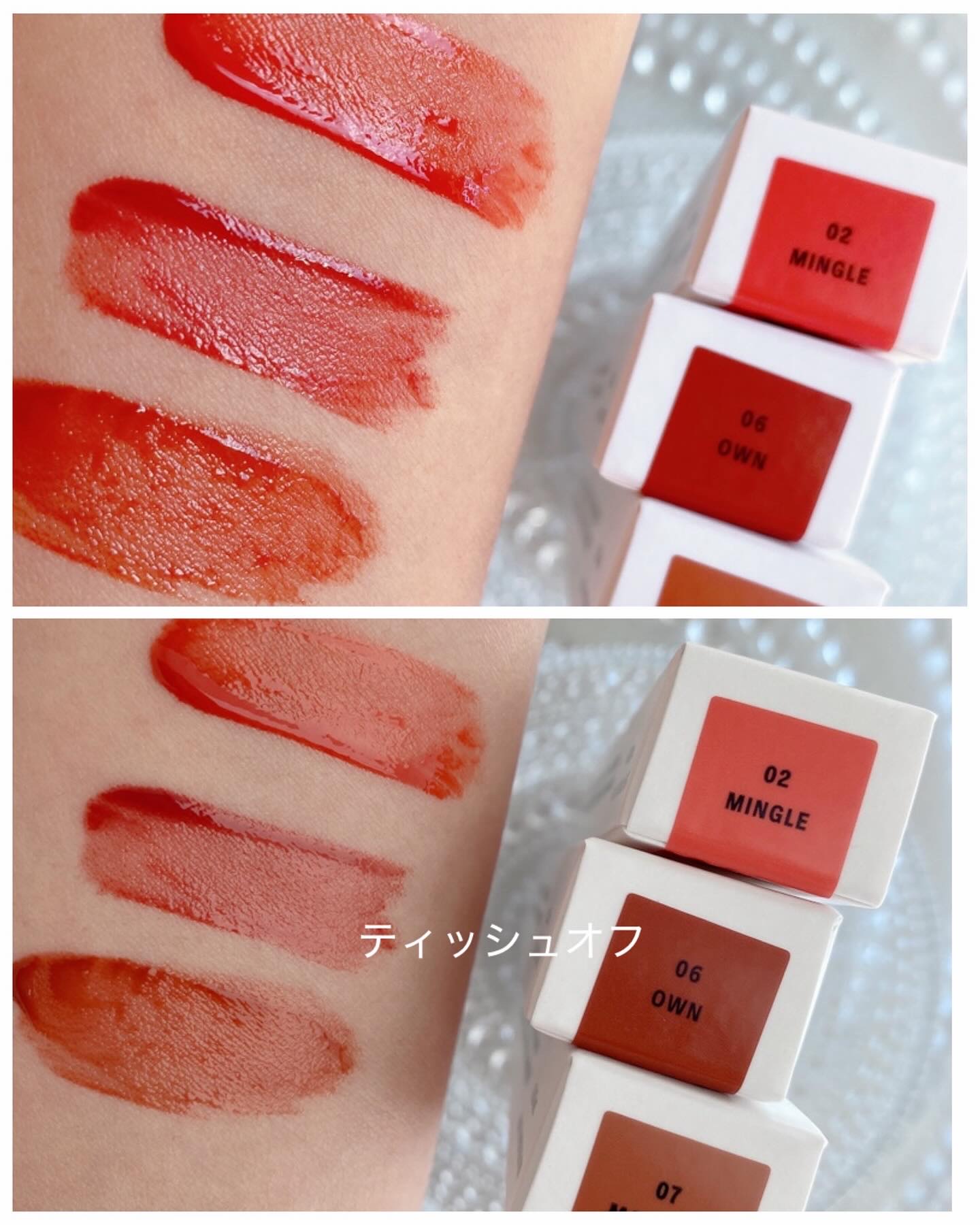 THIN GLOW TINT/BRAYE/口紅を使ったクチコミ（2枚目）