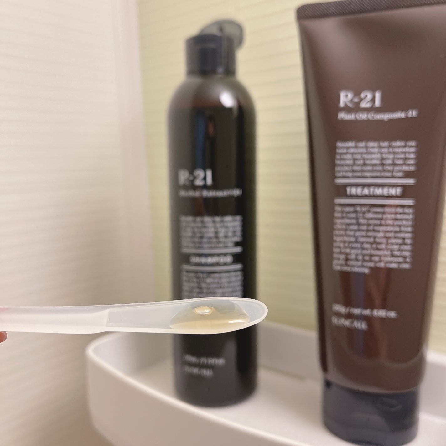 R-21 シャンプー/トリートメント エクストラ/サンコール/サロンシャンプーを使ったクチコミ(2枚目)