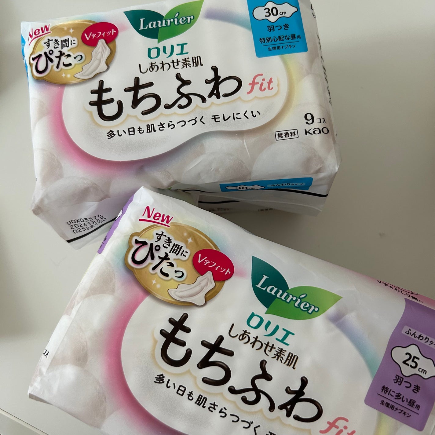 ロリエ もちふわ fit 25cm 羽つき 14コ入 (医薬部外品 )/ロリエ/ナプキンを使ったクチコミ(1枚目)