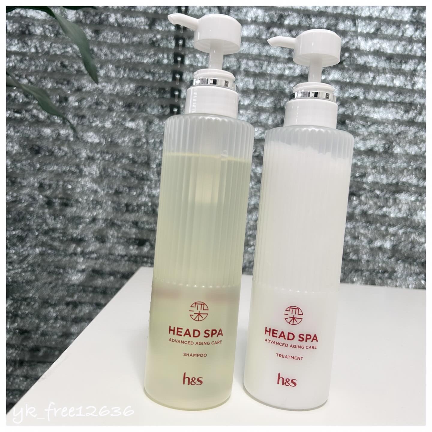 h&s 深ヘッドスパ アドバンスド エイジング ケア*4 シャンプー[医薬部外品]/トリートメント/h&s/市販シャンプーを使ったクチコミ（1枚目）